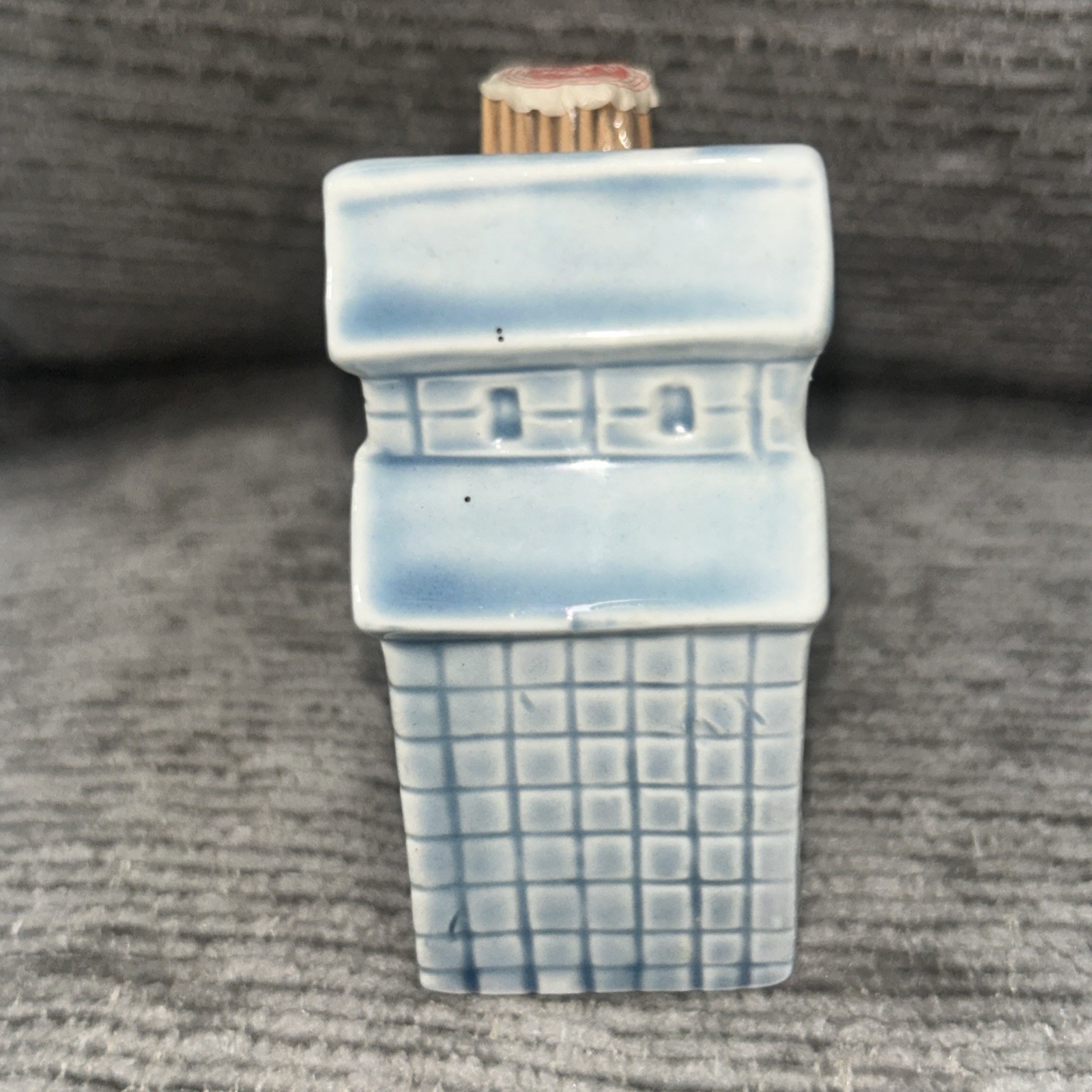 Vtg Farmers Elevator Company Of Alvarado MN – Toothpick Holder – Made In Japan