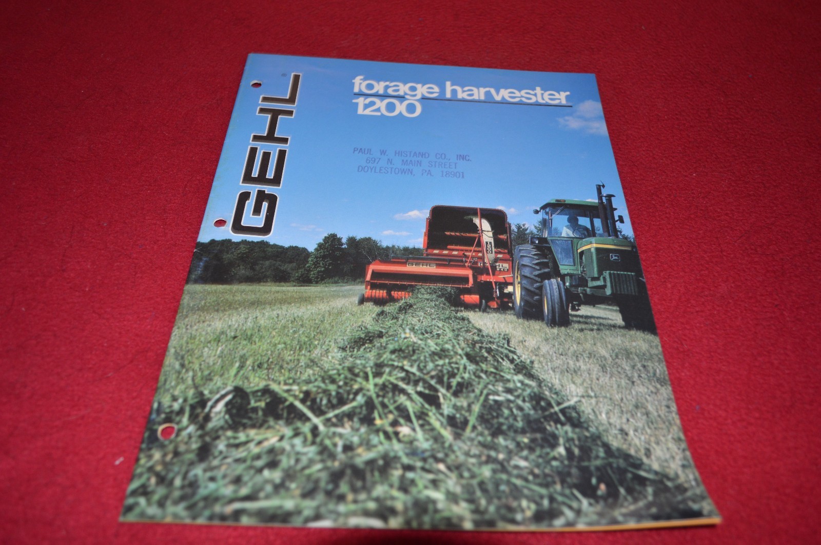 Gehl 1000 1200 Forage Harvester Dealers Brochure DCPA