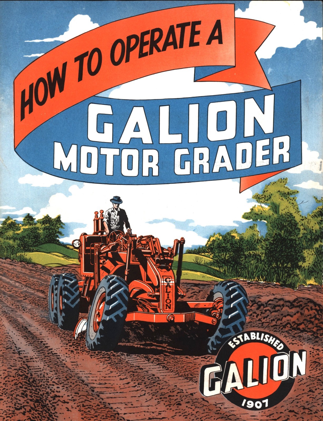 Galion Motor Grader Brochure « How to Operate a Galion Motor Grader »
