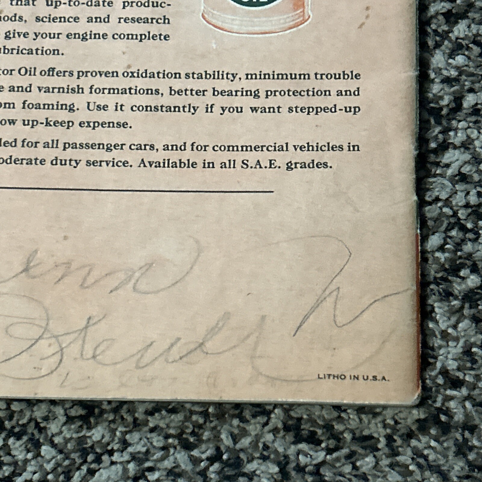 Cities Service Oils Farm Book And Almanac 1947 Booklet Agriculture Machinery