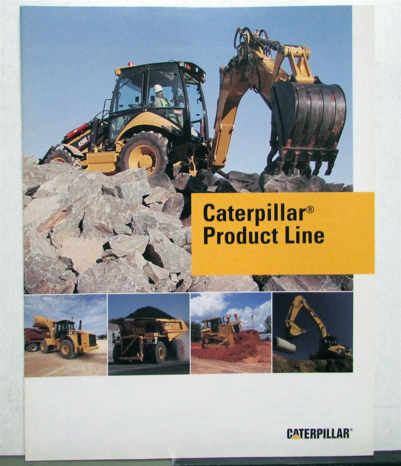 2006 Caterpillar Product Line Truck Crane Loader Spec Construction Sale Brochure