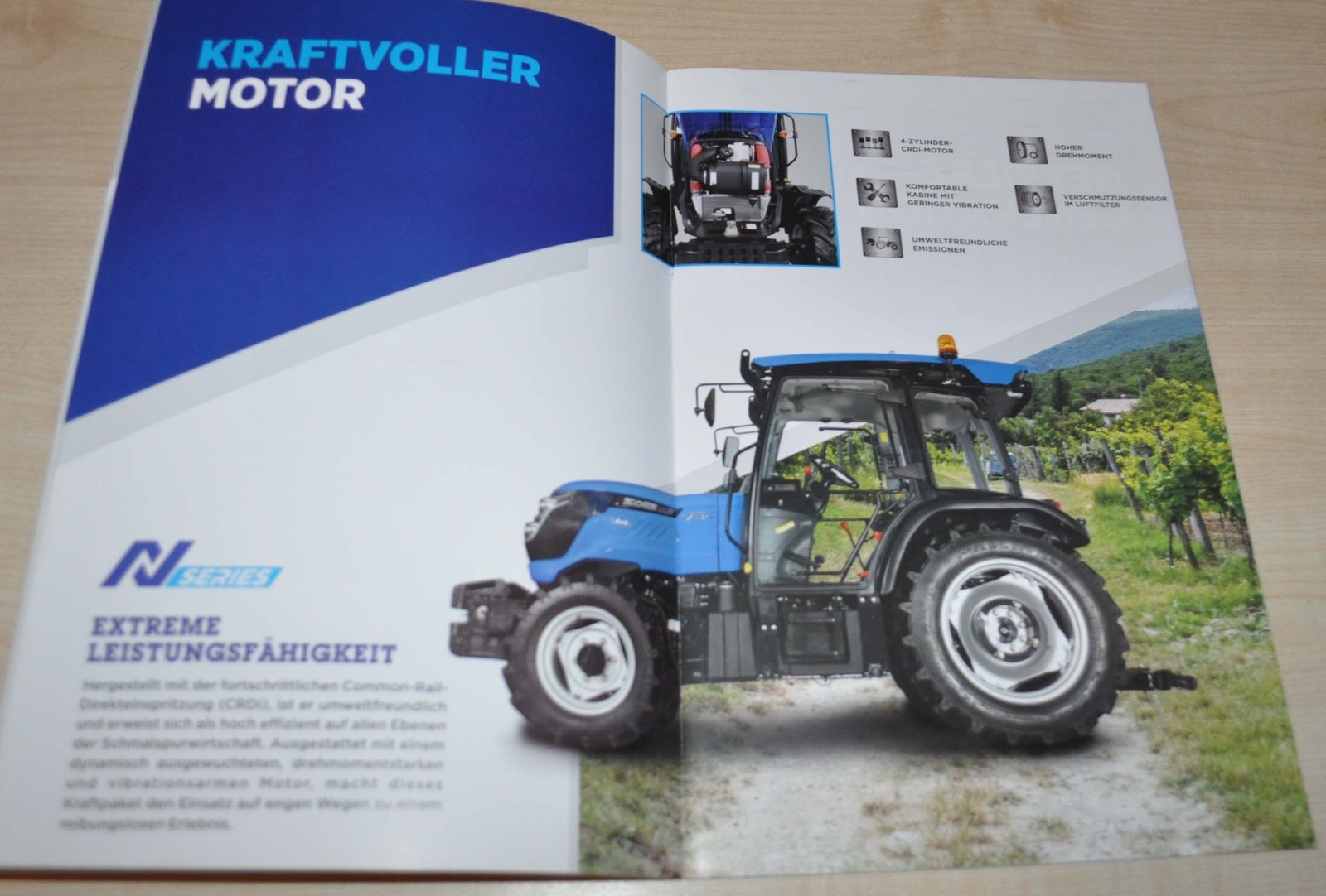 Solis Model Rande DE Tractor Brochure Prospekt India