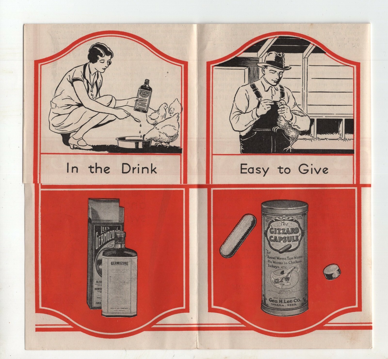 Mid-Century Brochure – « The Lee Way is the Best Way with Poultry and Swine »