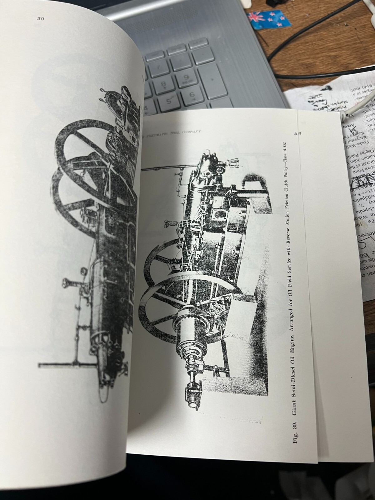 Chicago Pneumatic Giant Semi Diesel oil Engines operating bulletin reprint