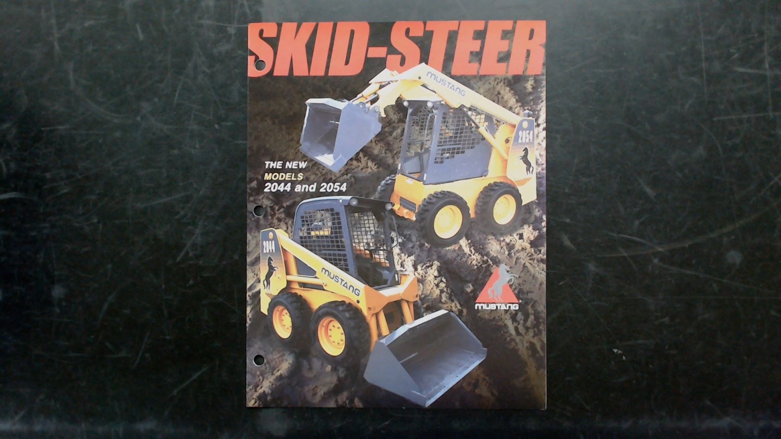 Mustang Skid-Steer Brochure Models 2044 2054 2006 Agriculture