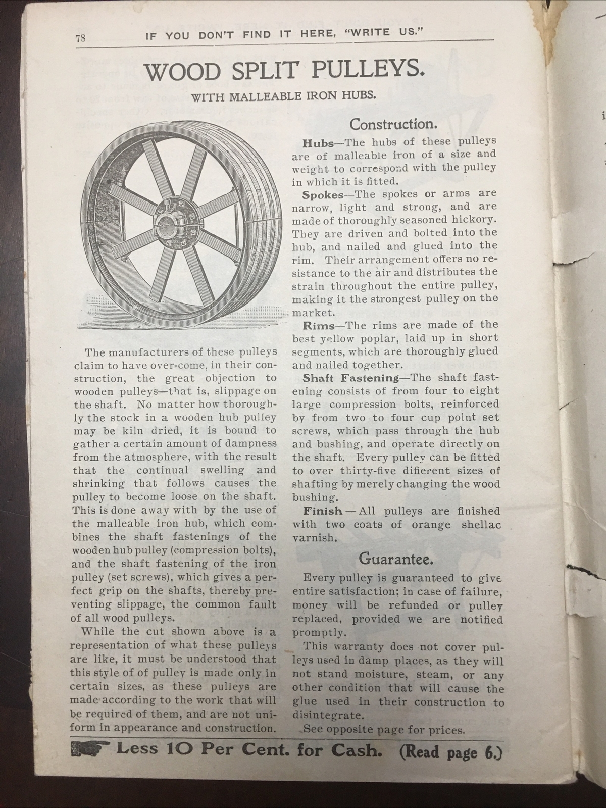 Port Huron Engine & Thresher Co. Catalog No 14 Season 1907 Port Huron Supplies