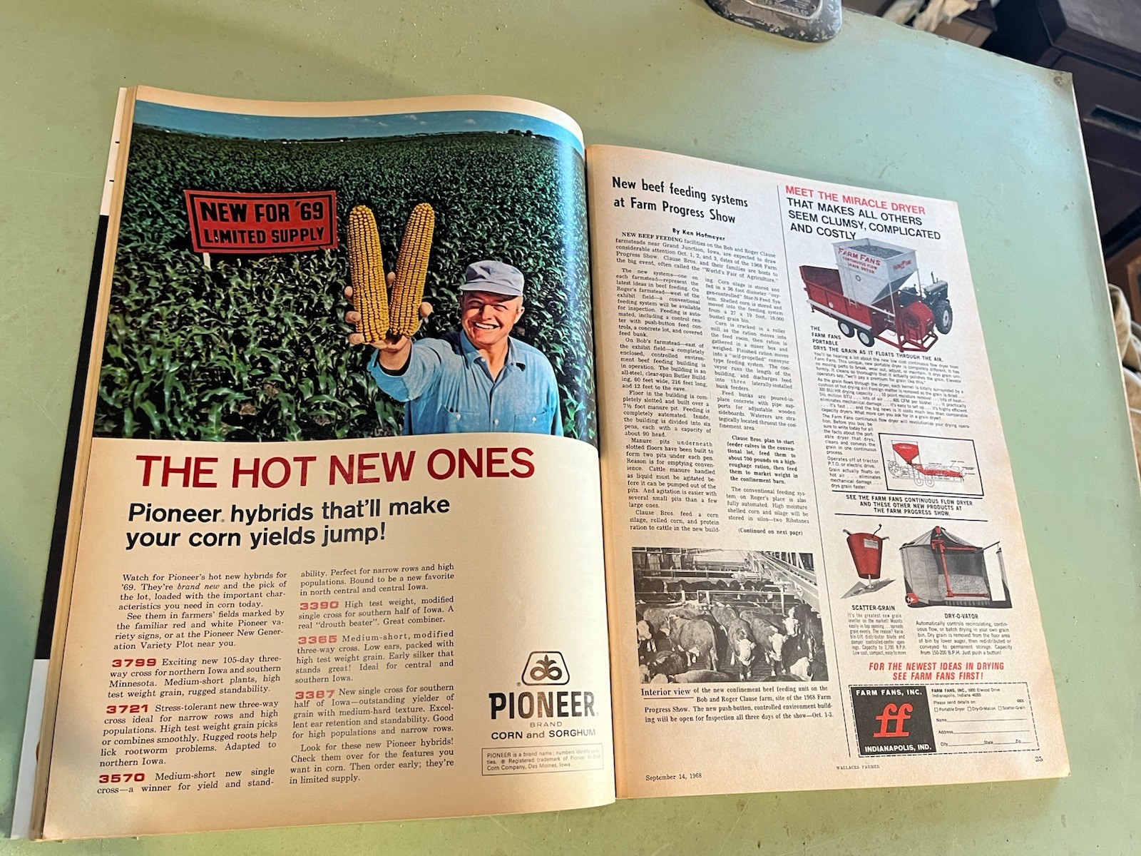 vintage farm progress show 1968 wallaces farmer newspaper