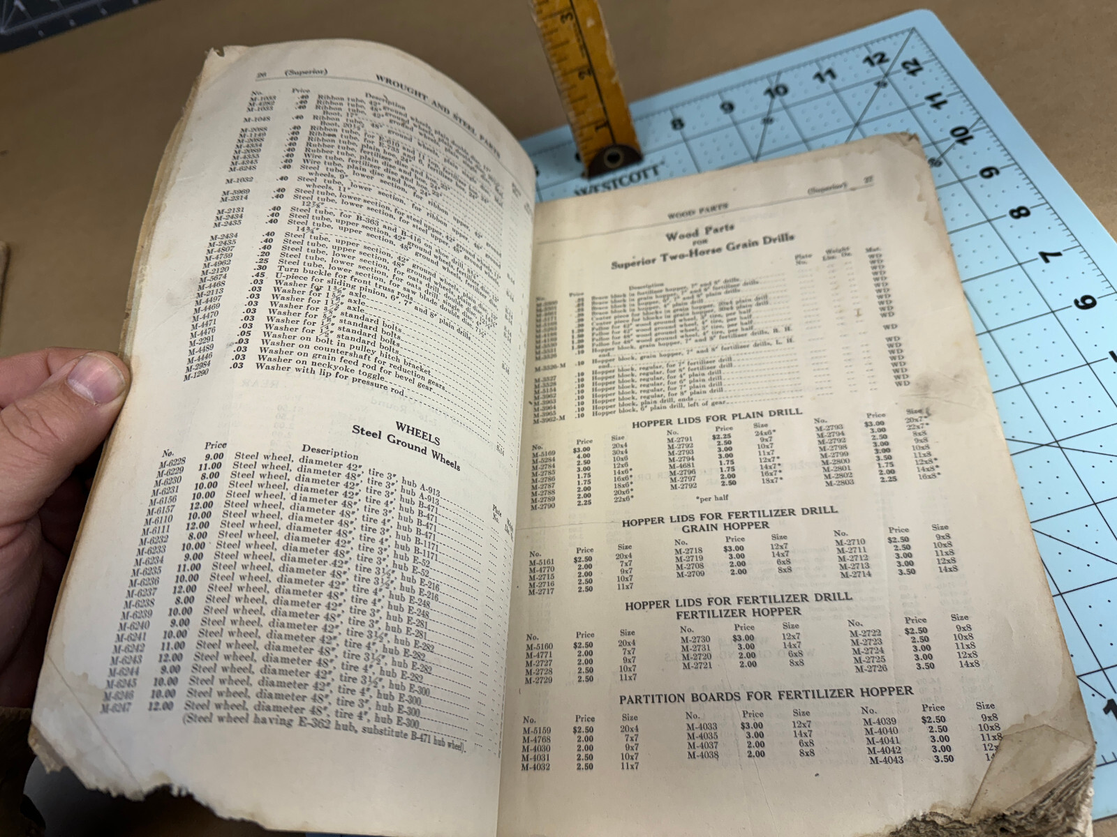 1921 American Seeding-Machine Superior Grain Drill 2 Horse And Larger Book