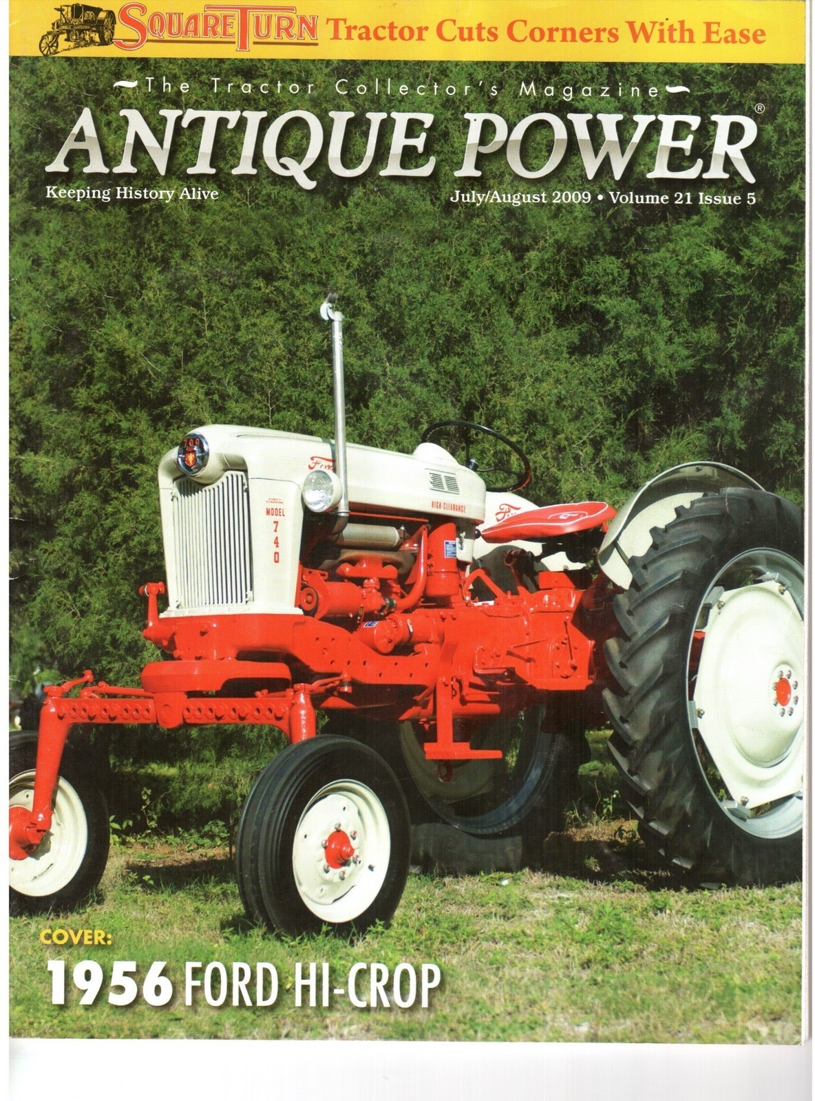 Square Turn Tractor, Heider in Canada, Ford 740-4 Tractor, H-3