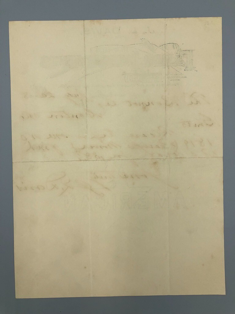 1898 Davis THRESHING Machines SPIRIT LAKE IOWA Antique FARM Letter Advertising