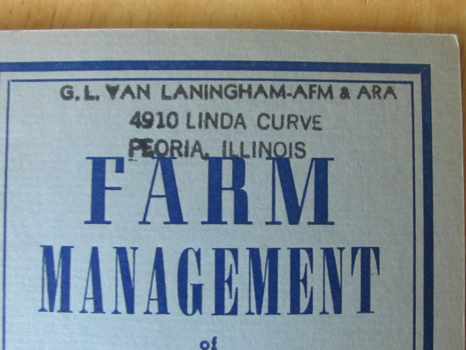 1950&rsquo;S ADVERTISING DOANE AGRICULTURE SERVICE BROCHURE FARM RANCH PLANTATIONS