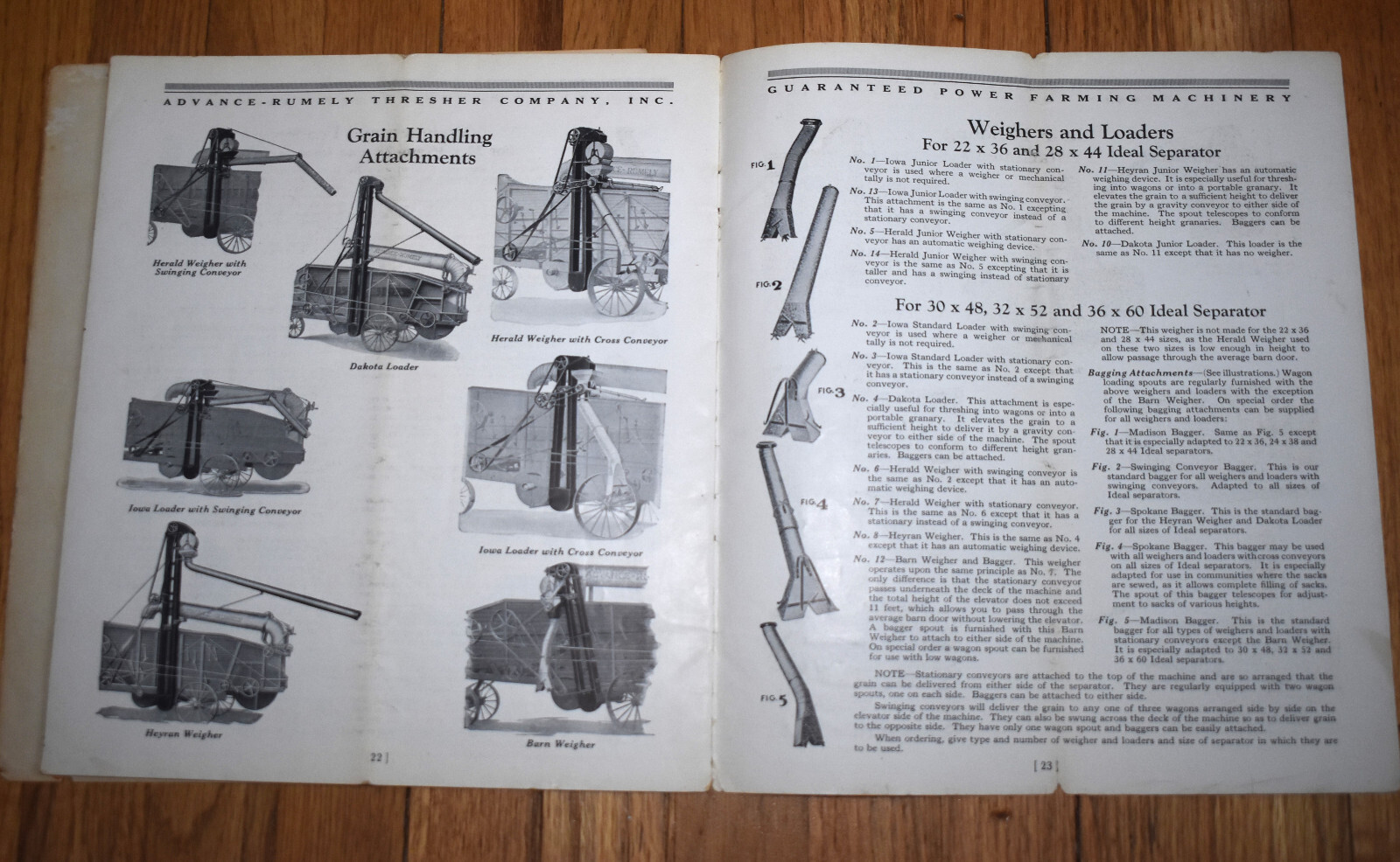 Advance Rumely Ideal Separators