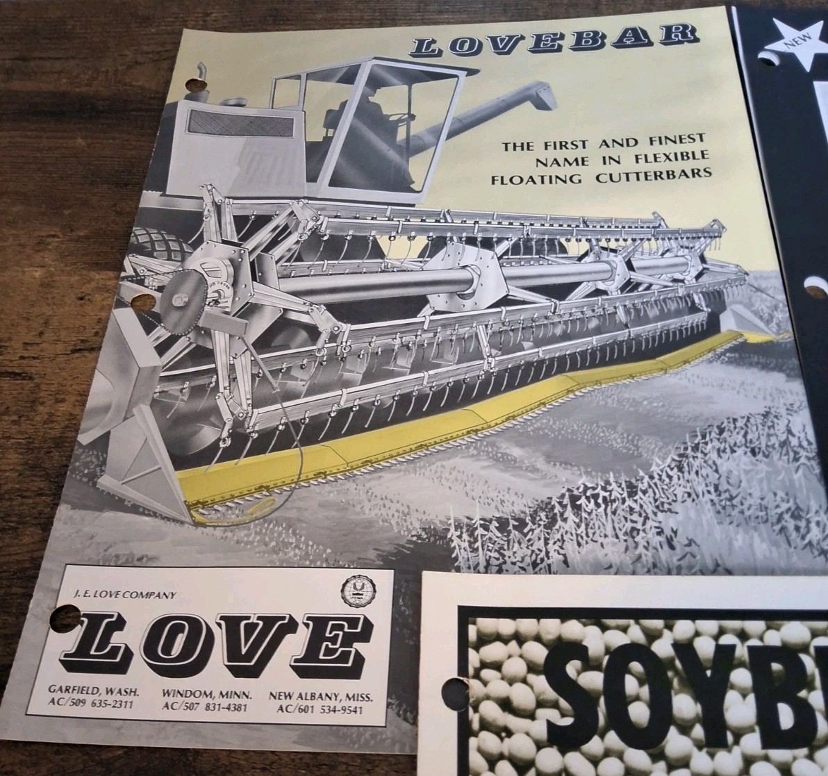 J.E. Love Company Lovebar And Love BeanSharks Brochures And Price List