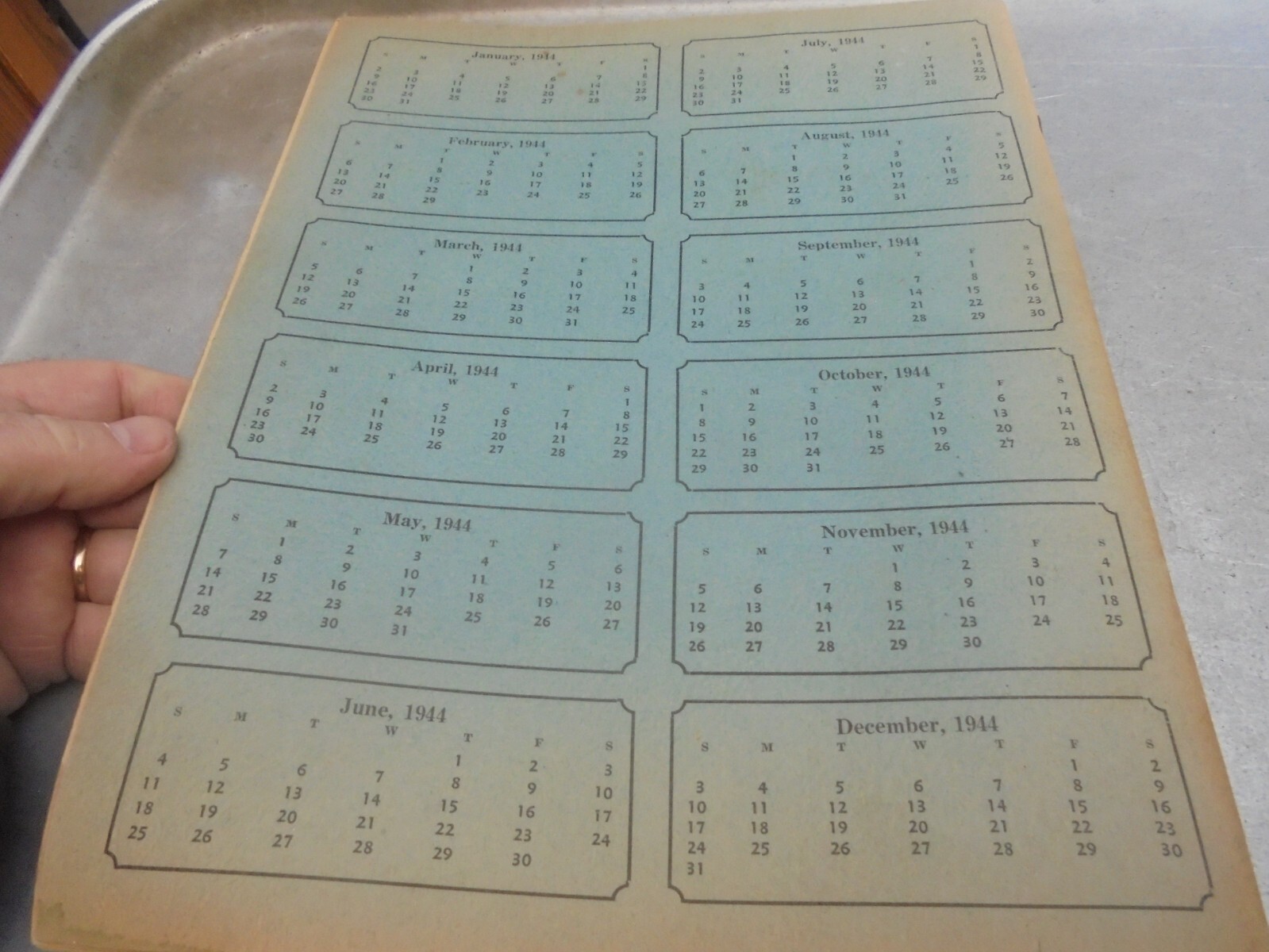 Vintage 1944 Farm Record Book Eagle Roller Mill Co. Porter Minnesota