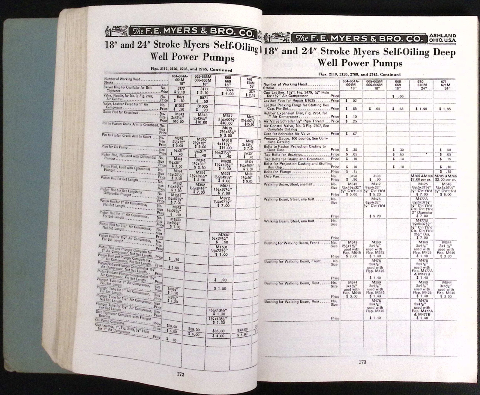 F.E. Myers & Bro Repair Catalog No R40 Pumps Water Systems Sprayers Cylinders