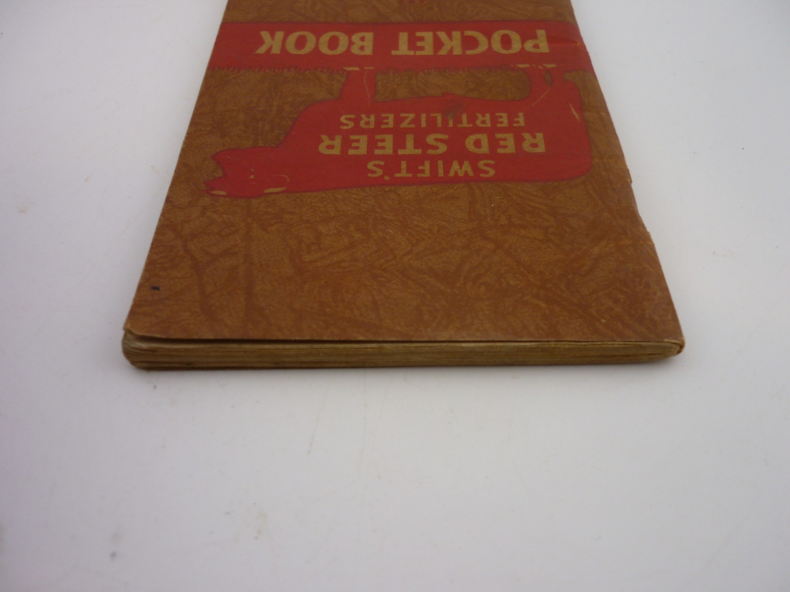 1946 Swift&rsquo;s Red Steer Fertilizers Pocket Book Farm Advertising Memorandum