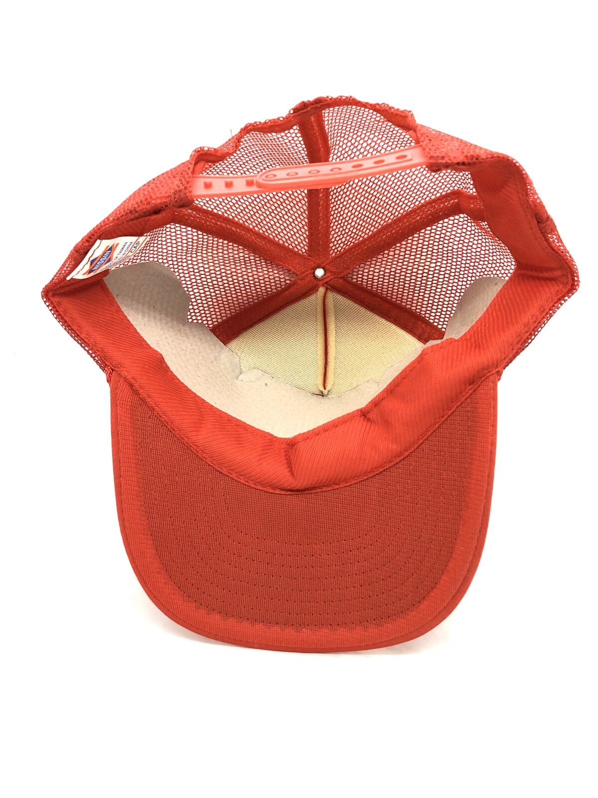 1980’S Vintage FARMALL Red Mesh Snapback Adjustable Trucker Hat / Cap – NEW