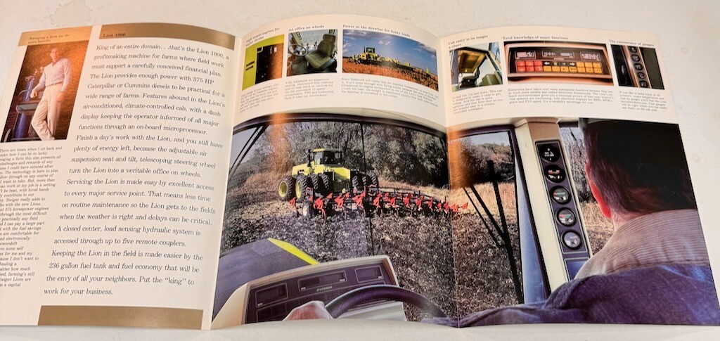 Steiger Lion 1000 Brochure Very Nice
