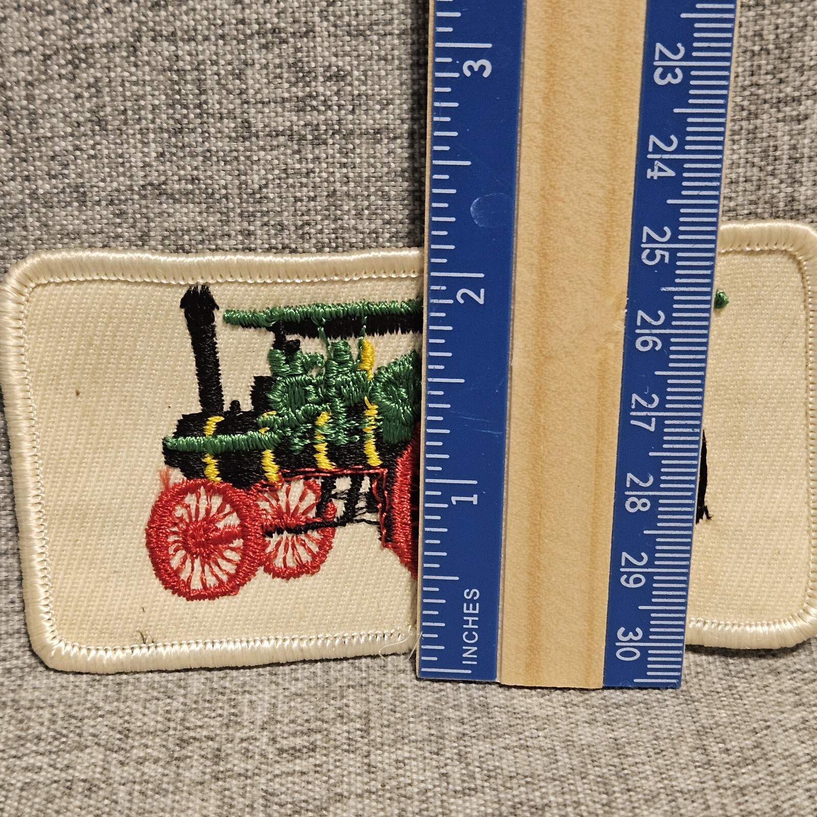 National Thresher Association Patches 2×4 In