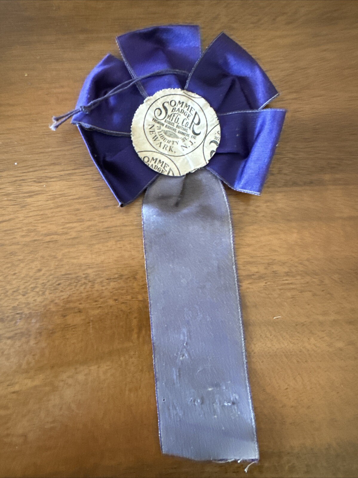 Vintage 1934 NJ Bantam Club Livestock Show Ribbons New Jersey