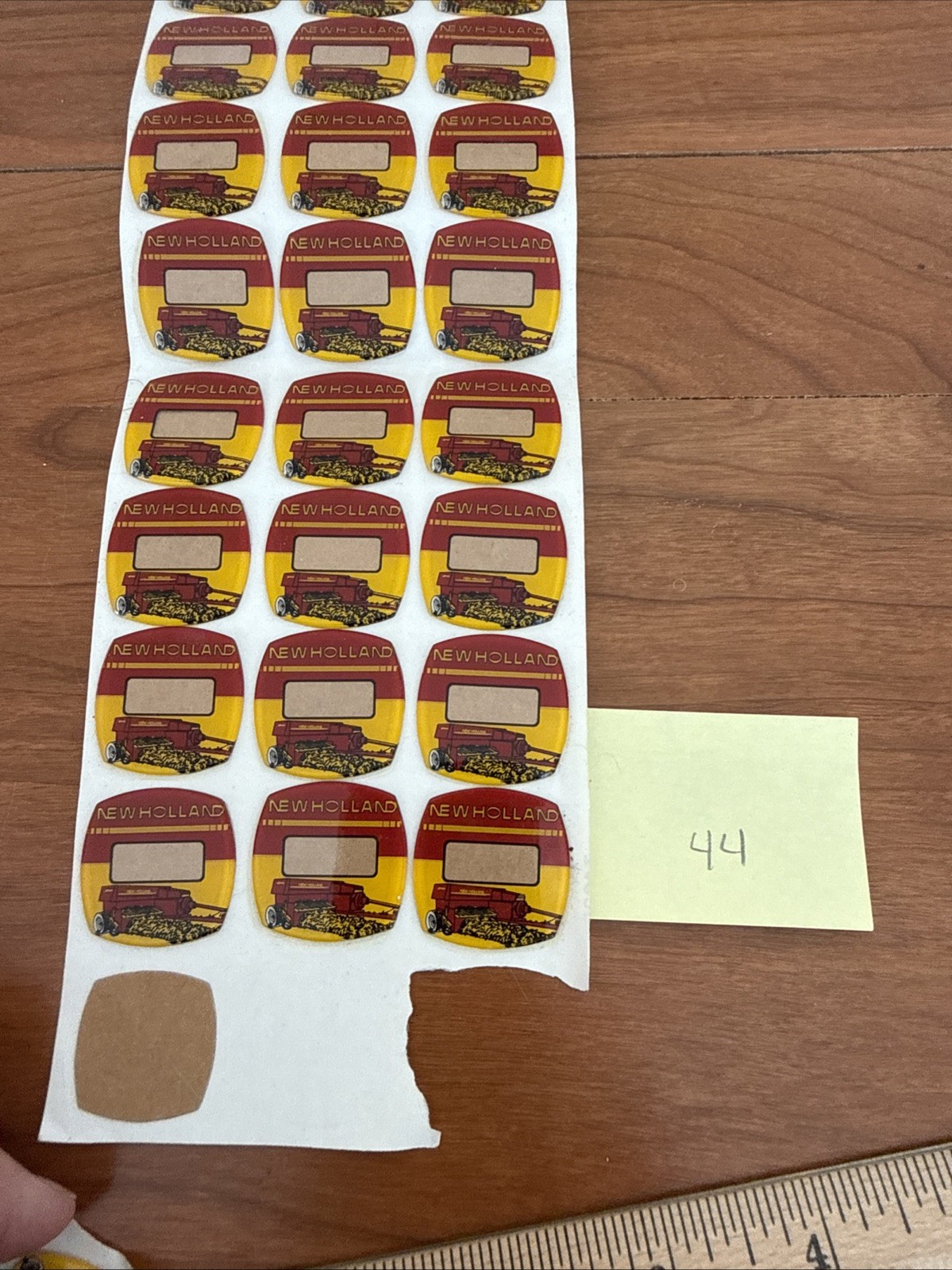 25 Large Vtg New Holland Baler Digital Watch Face NOS Craft Advertising
