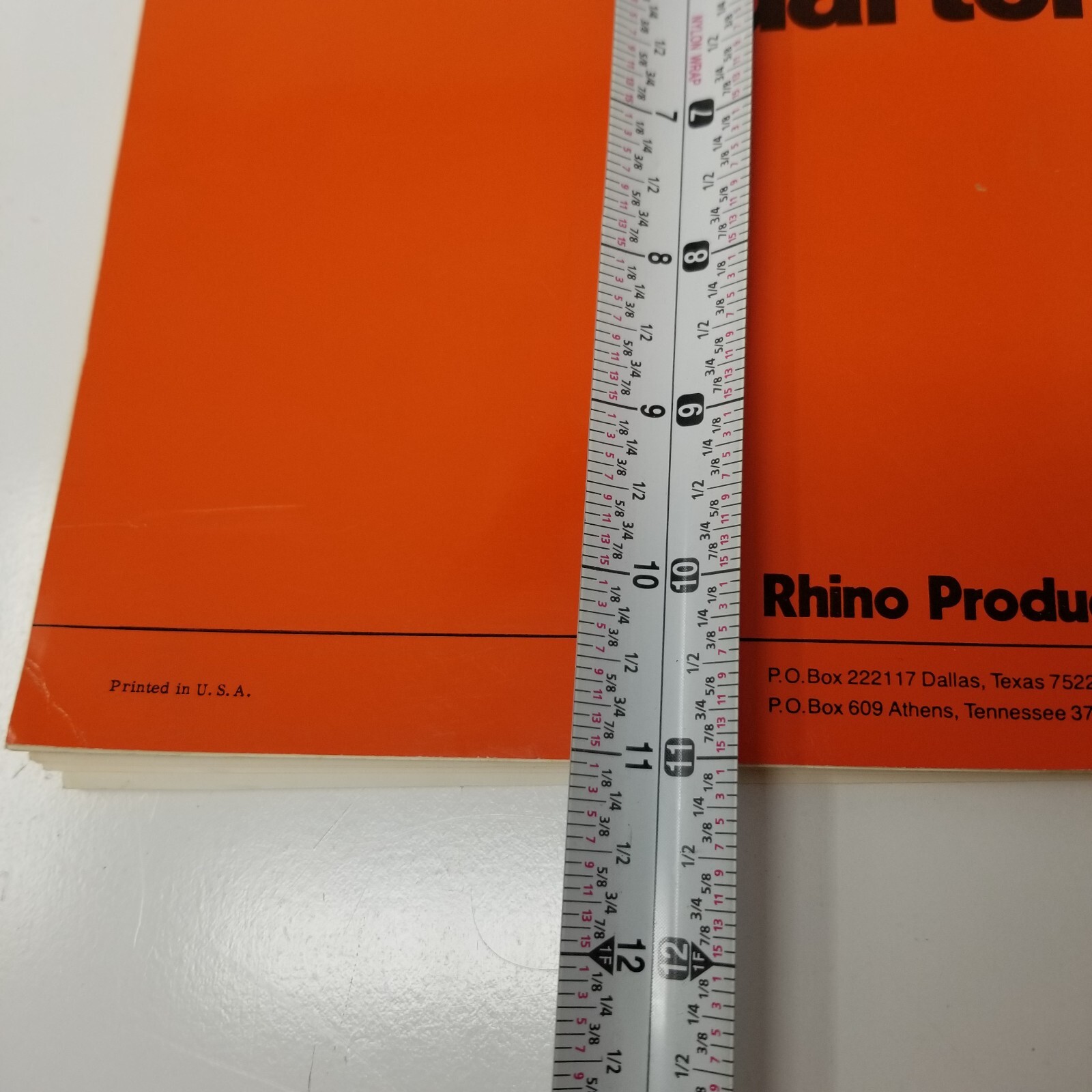 Rhino Mowers Cutters Shredders 1982 Price List Dallas Texas Photos Specs