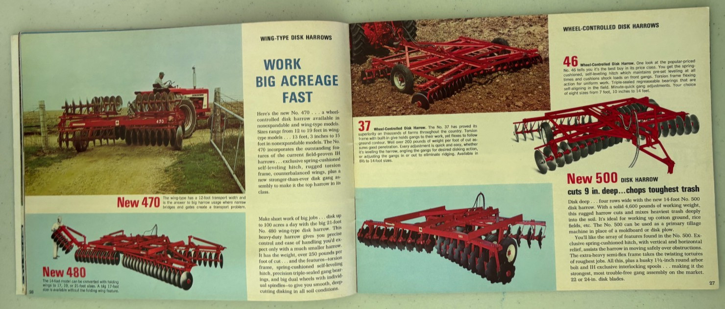 International Harvester Buyers Guide For Spring 1966 Brochure DCPA26