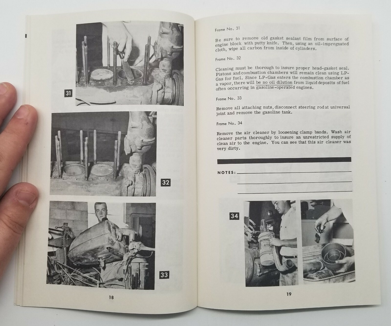 Century LP-Gas Carburetion Tractor Conversion Gas to LP How To Pamphlet Brochure