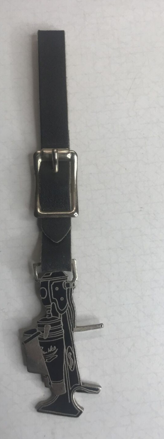 Sharples Cream Separator Watch Fob of month leather strap De Laval