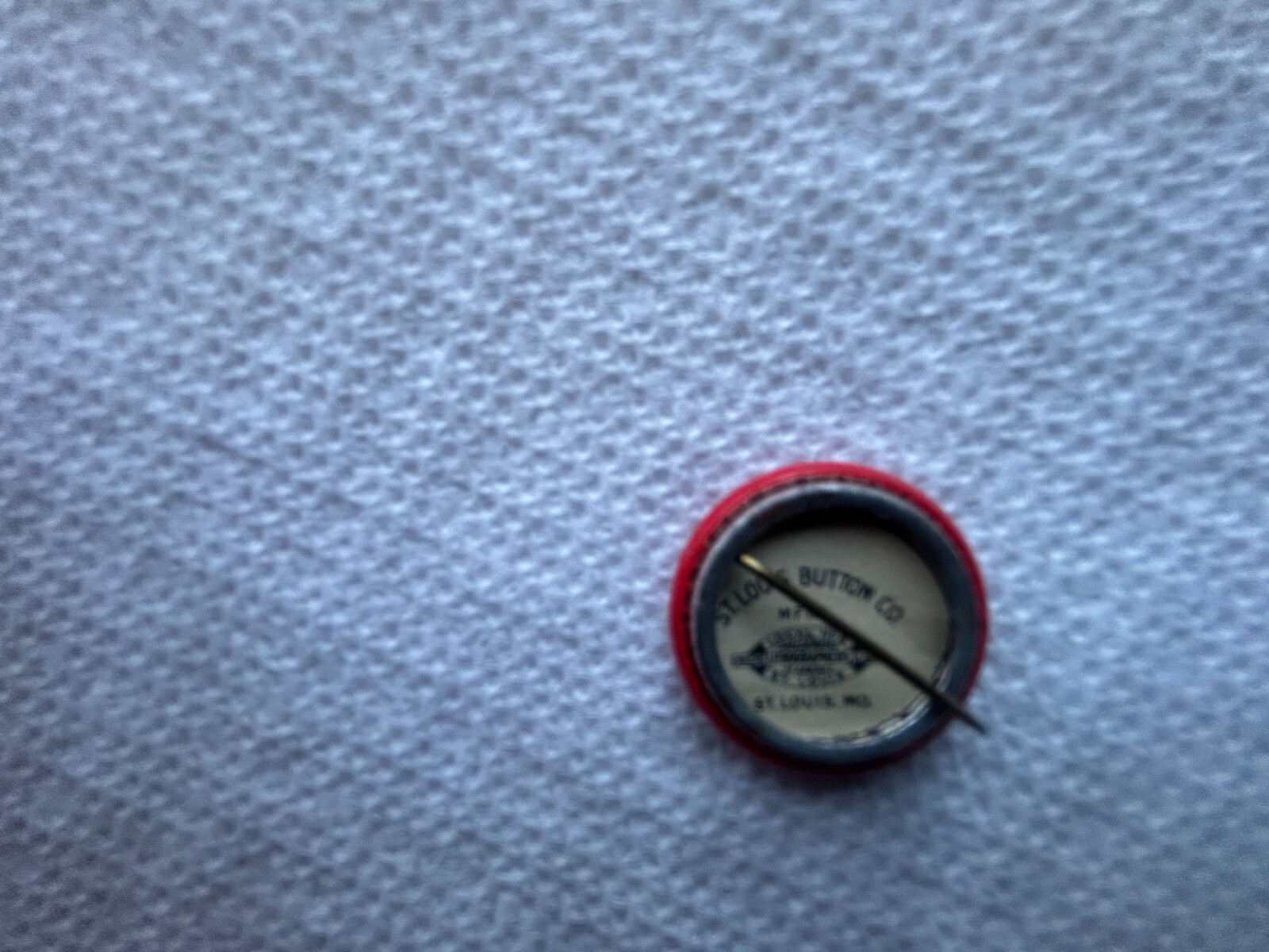 Very Rare Vintage 1934 27th Farm & Home Week at Cornell pin back button 7/8&Prime;