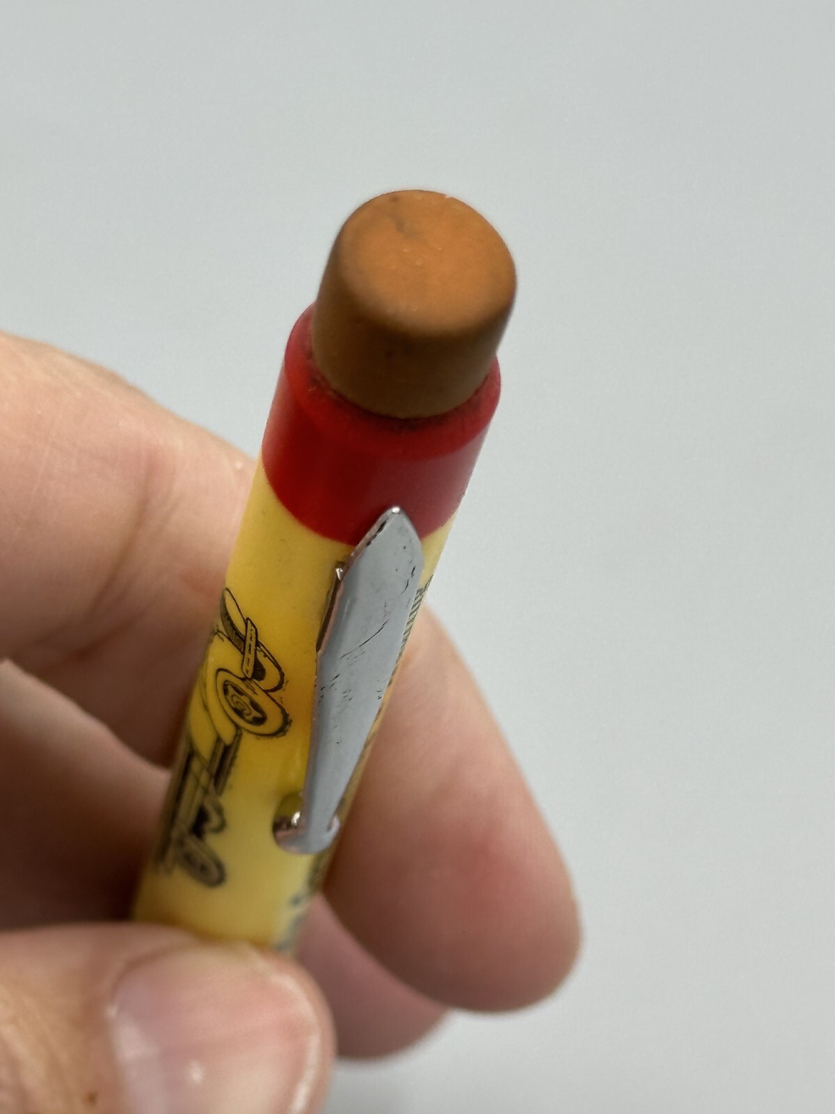 Vintage FARM TRUCK Corn Shelling Hauling BULLET PENCIL Advertise ECHO Minnesota