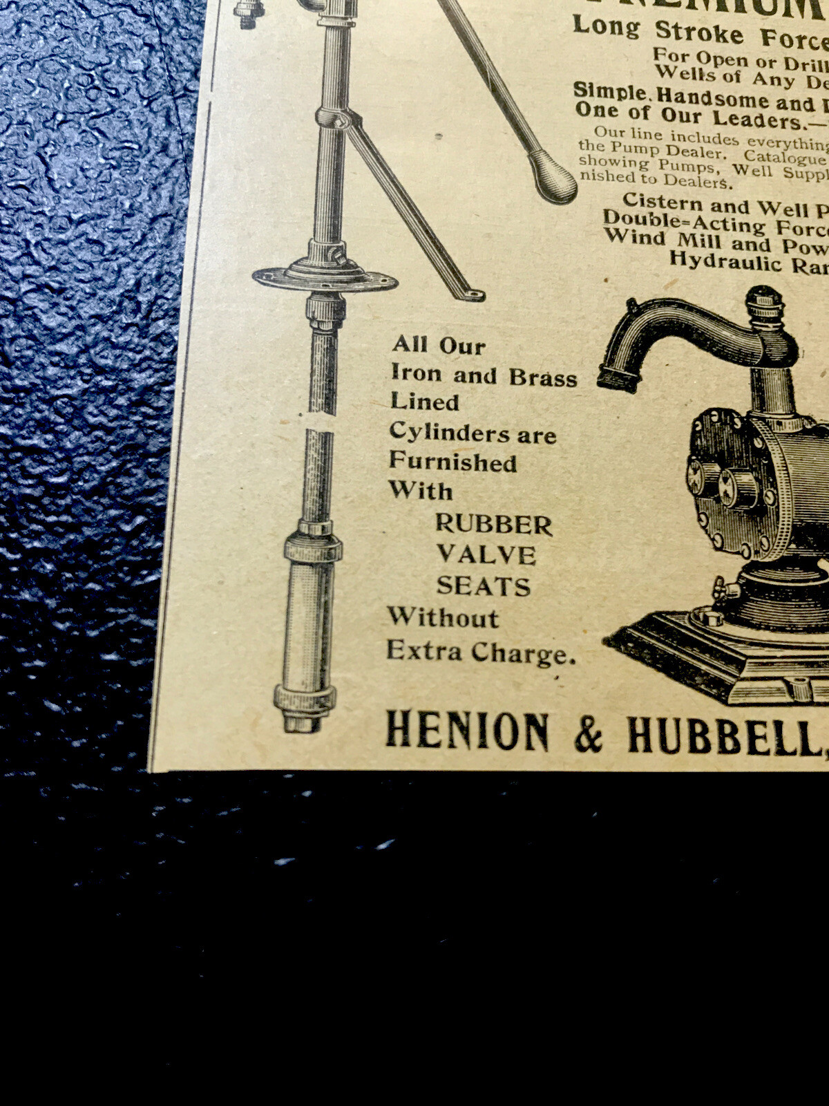ORIGINAL 1897 Deming Pumps Farm Advertising – Salem – Ohio