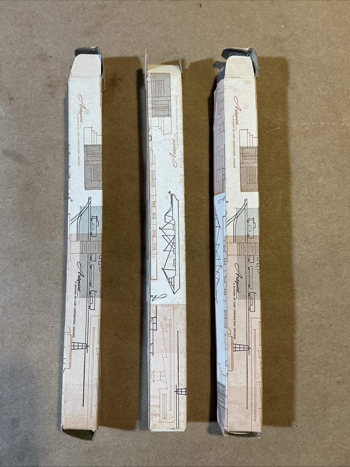 Group Of 3 NOS Big Crop Vertagreen Armoir Fertilizer Mechanical Pencil INV-AD52
