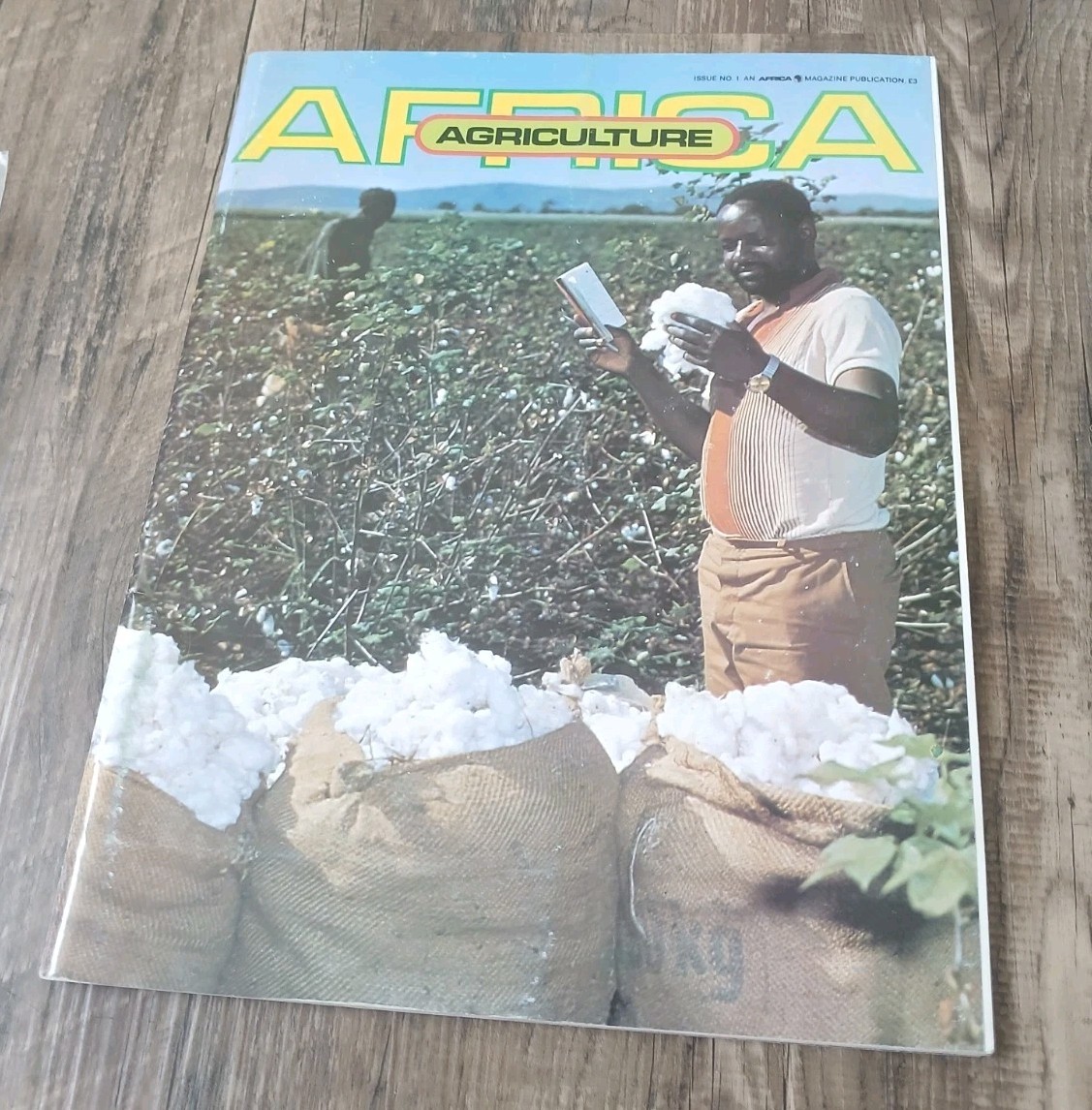 Vintage Africa Agriculture Magazine 1981 Issue No. 1 Farming Nigeria Political
