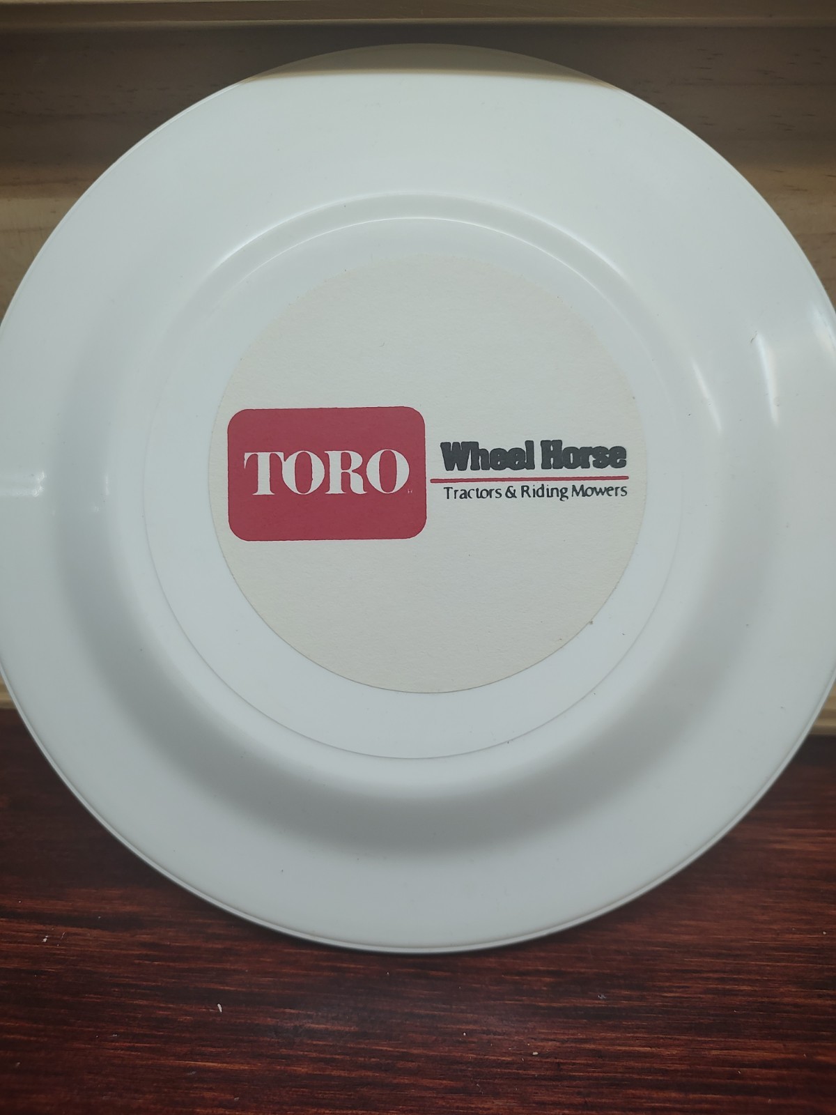 Vintage Toro Wheel Horse Riding Mowers Advertising/Promo Frisbee NOS