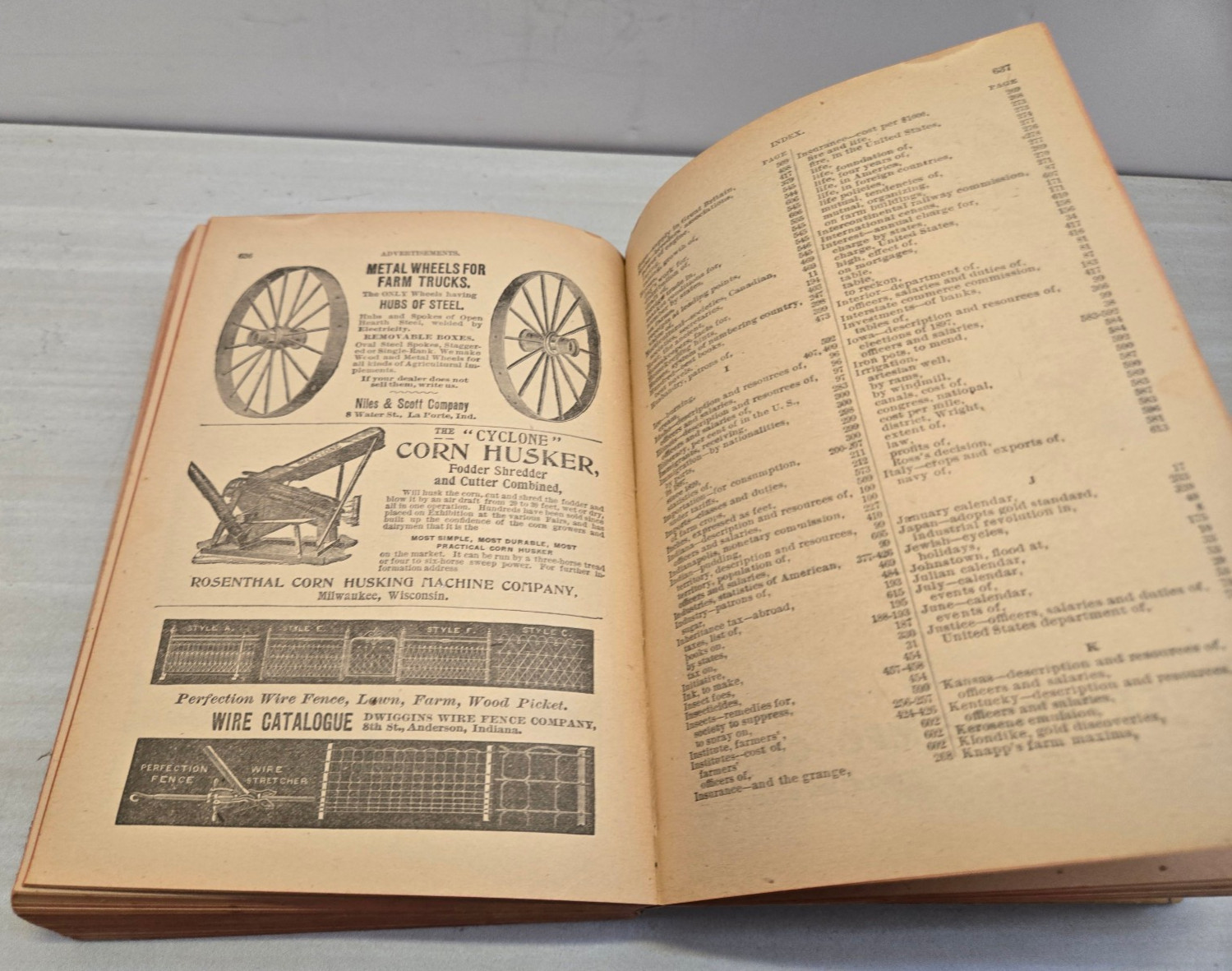 American Agriculturalist Yearbook and Almanac for 1898