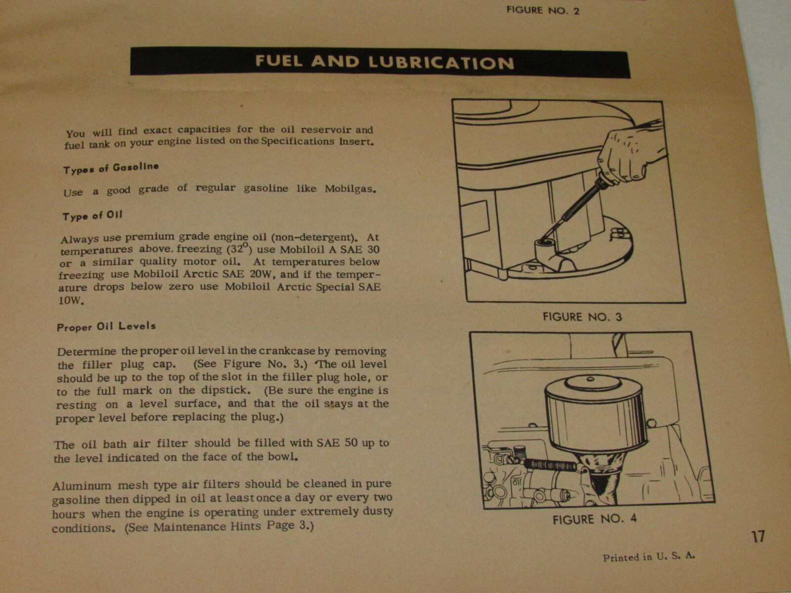 VTG 1955 WESTERN AUTO &lsquo;WIZARD&rsquo; LAWN MOWER INSTRUCTIONS/PARTS LIST/CLINTON ENGINE