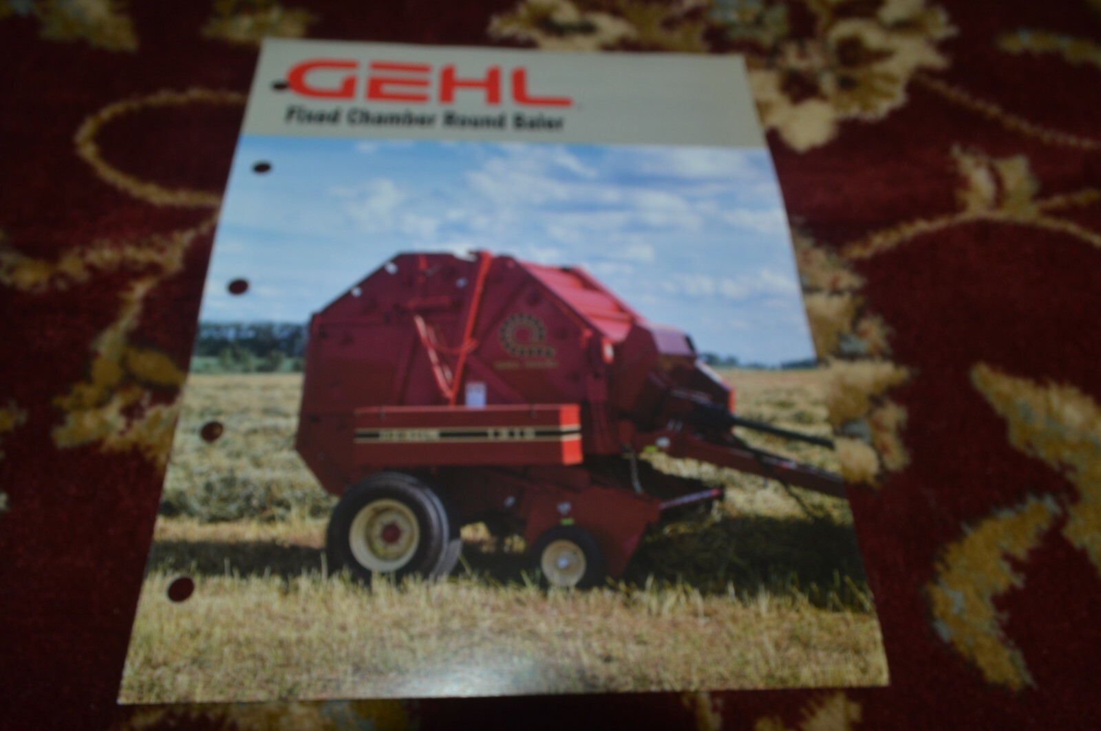Gehl 1310 1710 Round Baler Brochure BASE