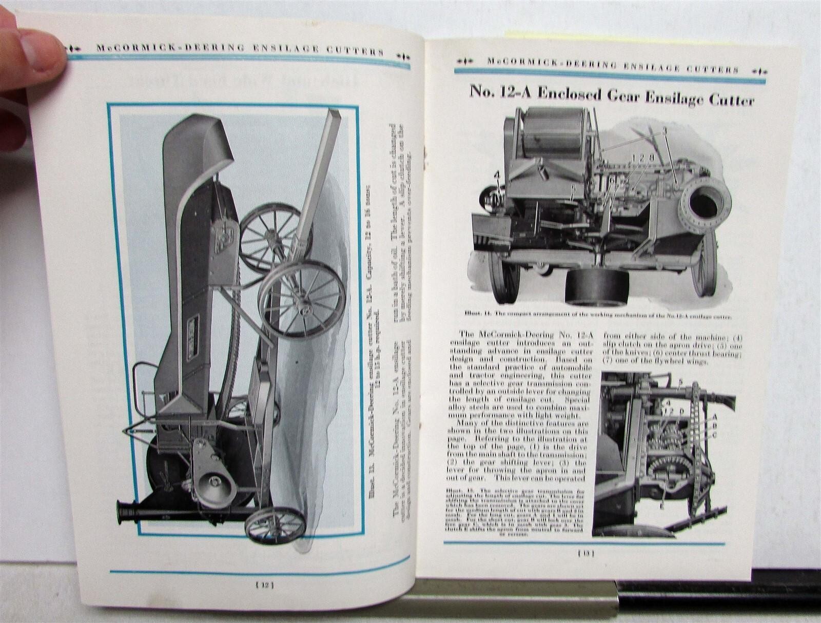 1934 International Harvester McCormick-Deering Ensilage Cutters Sales Mailer