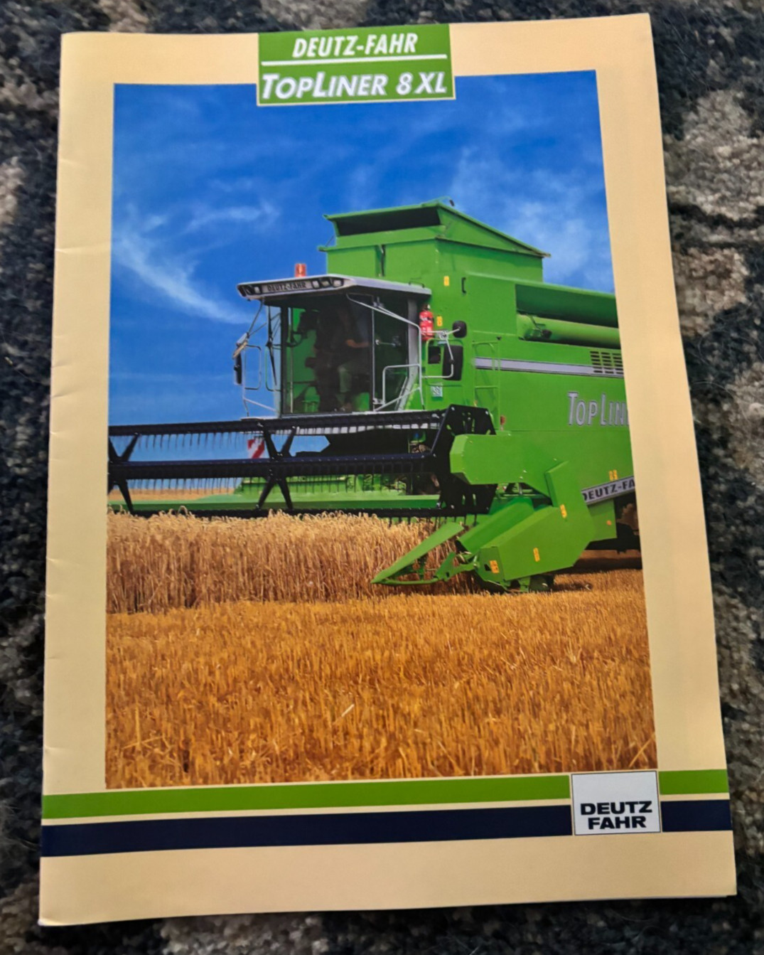 Deutz Fahr 8 XL Combine Brochure FCCA25