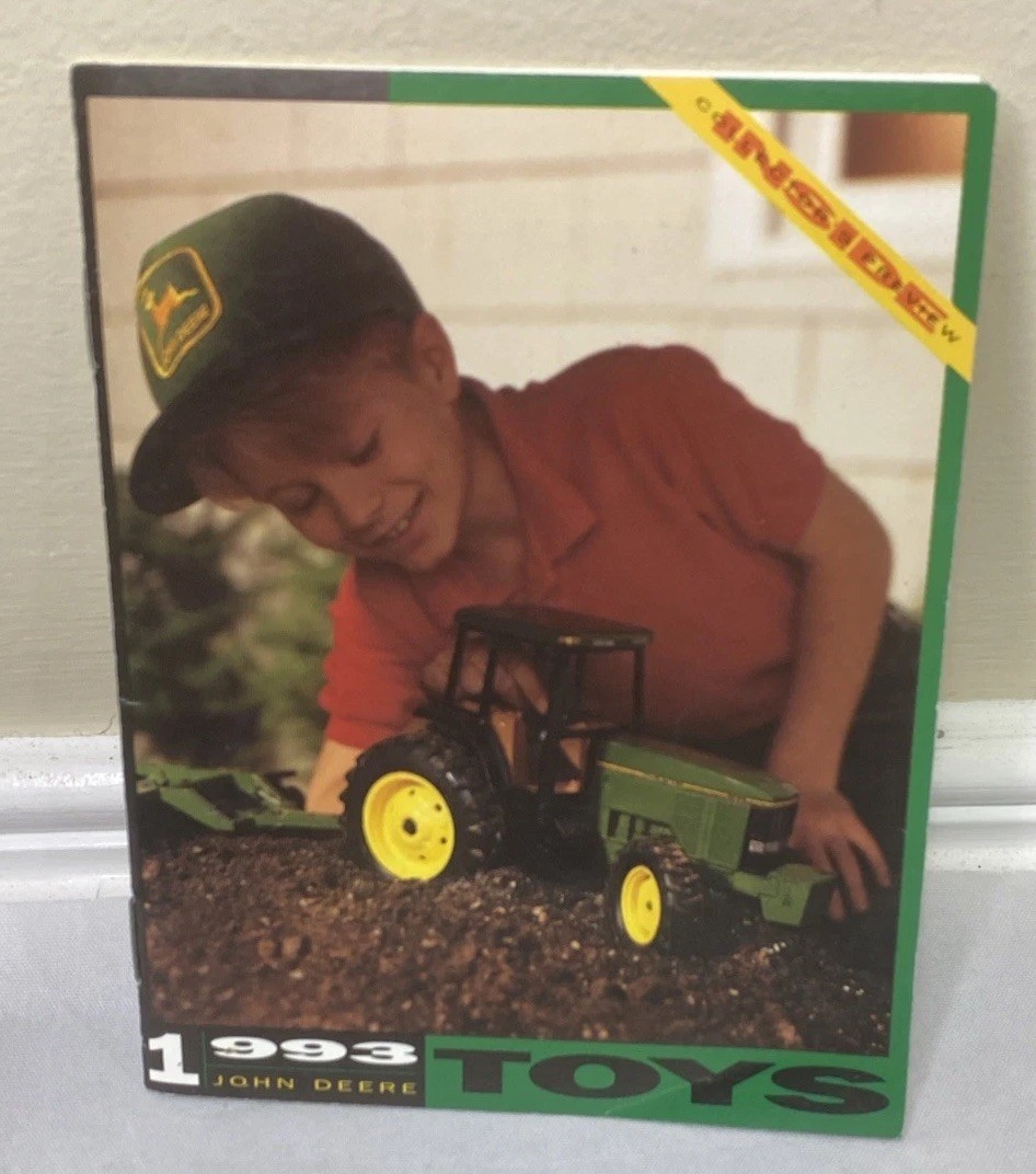Vintage 1993 John Deere ERTL Toy Catalog Booklet 28 pages Collectors Preview