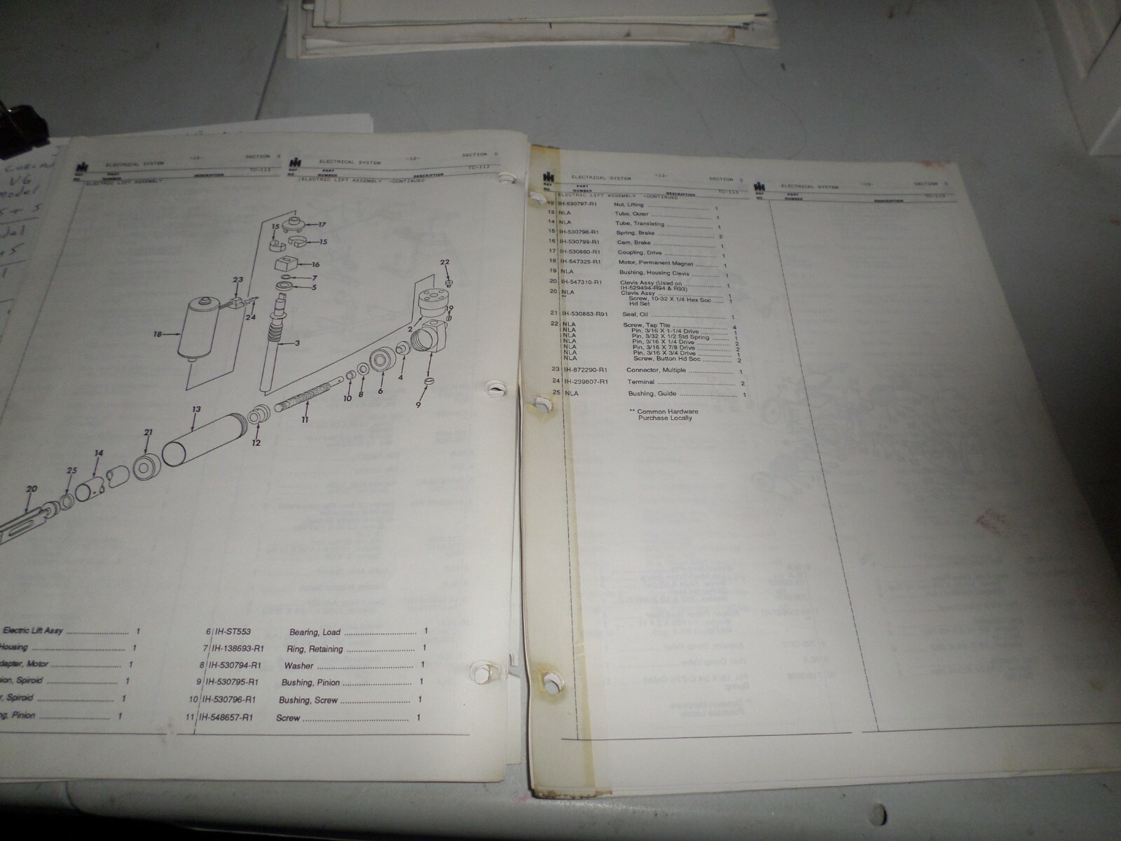 Internatial Cub Cadet Model 147 Replacement Parts and Accessories Catalog