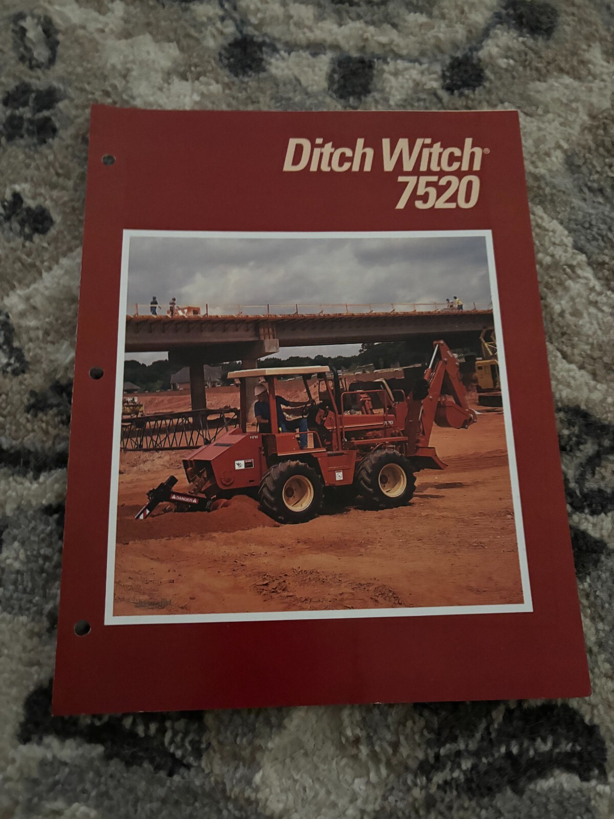 Ditch Witch 7520 Trencher Brochure FCCA25
