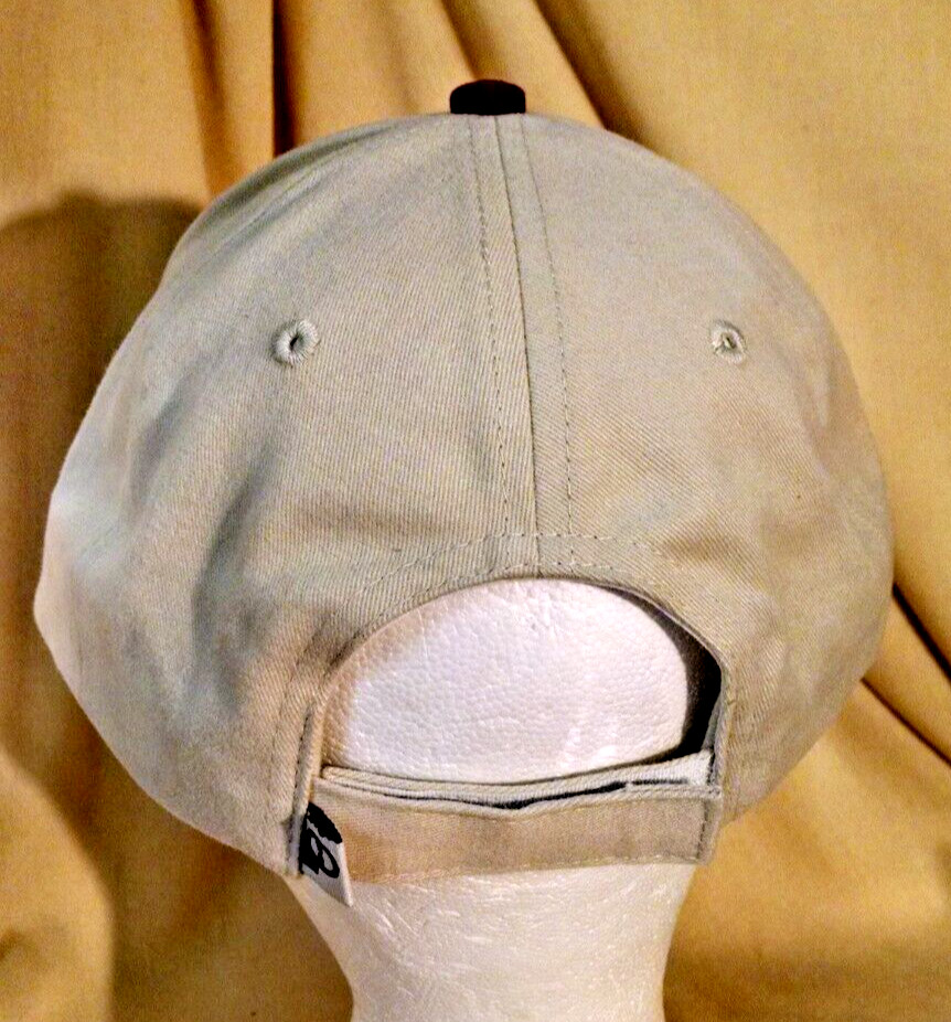 TRIPLE R FARM HAT BASEBALL CAP BEIGE BURGUNDY BULL COW ADJ PACIFIC HEADWEAR.