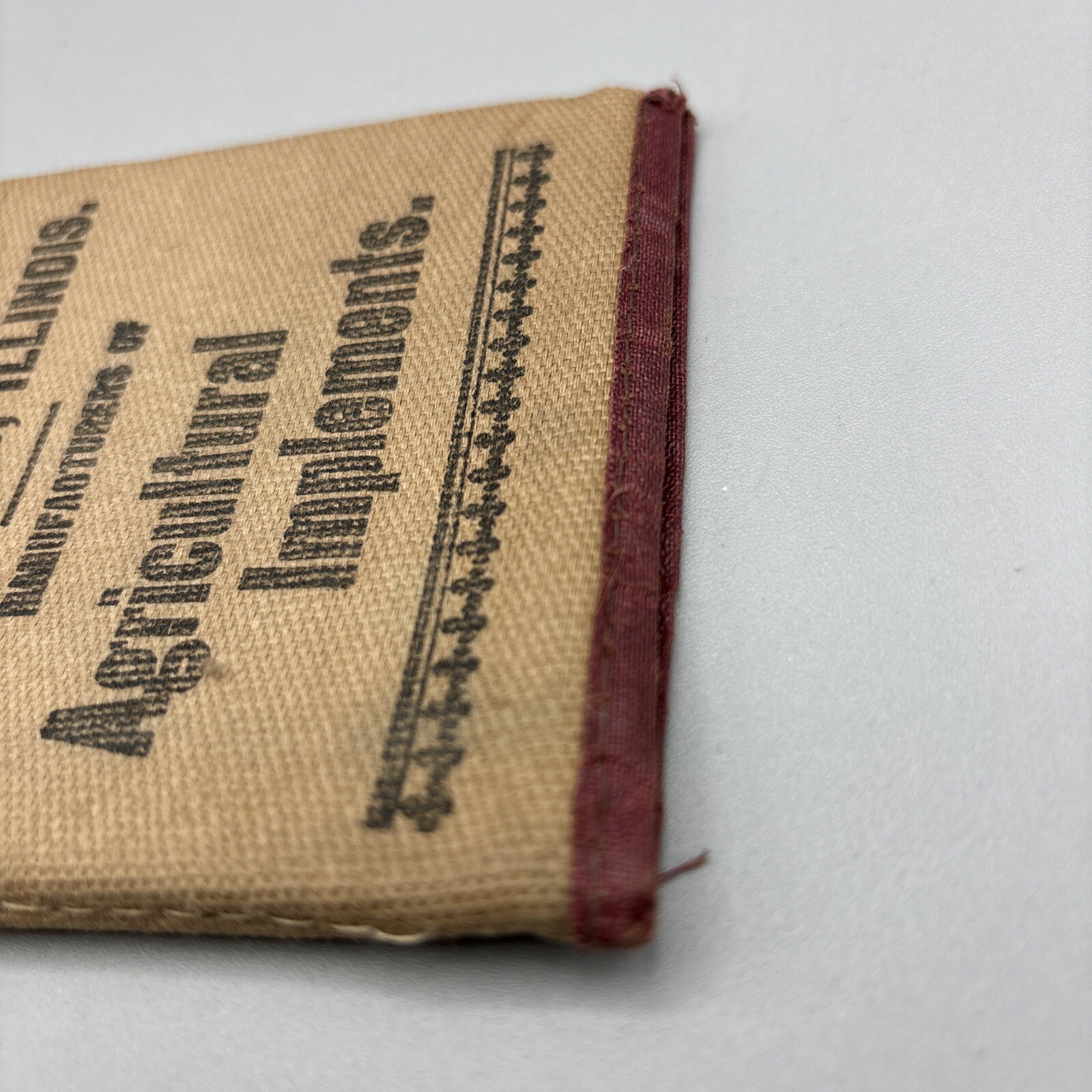 Antique Rock Island Plow Advert. Canvas Notebook & I.O.O.F Resume Schaller, IA