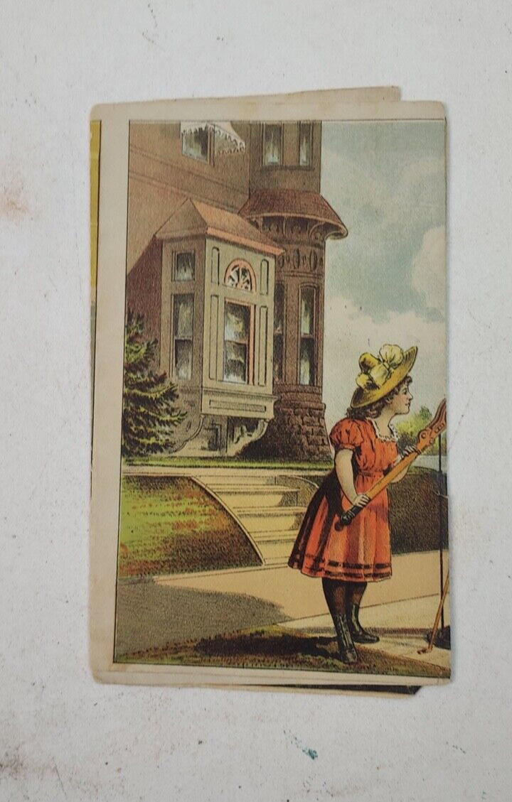 Vintage E.K. Hayes Promotional Foldout Ad Pumps And Windmills