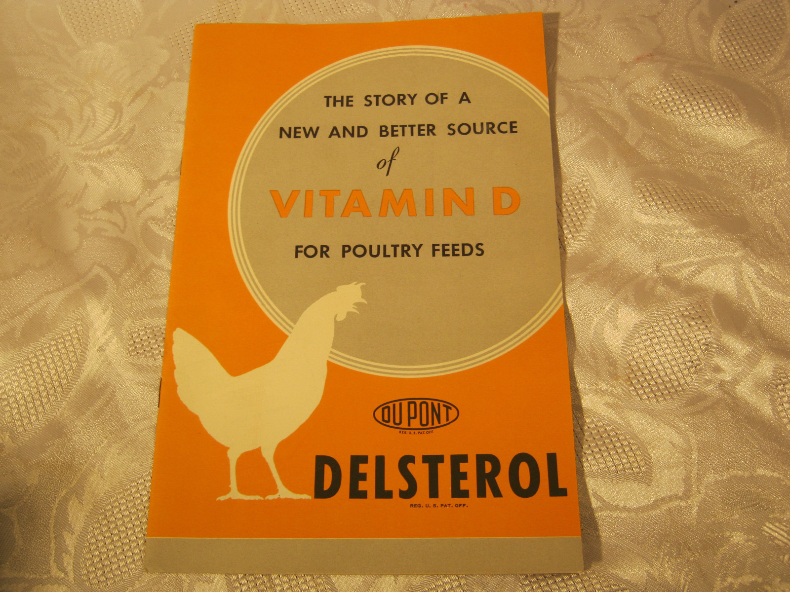 DU PONT DELSTEROL POULTRY AGRICULTURE FARMING ADV PAMPHLET