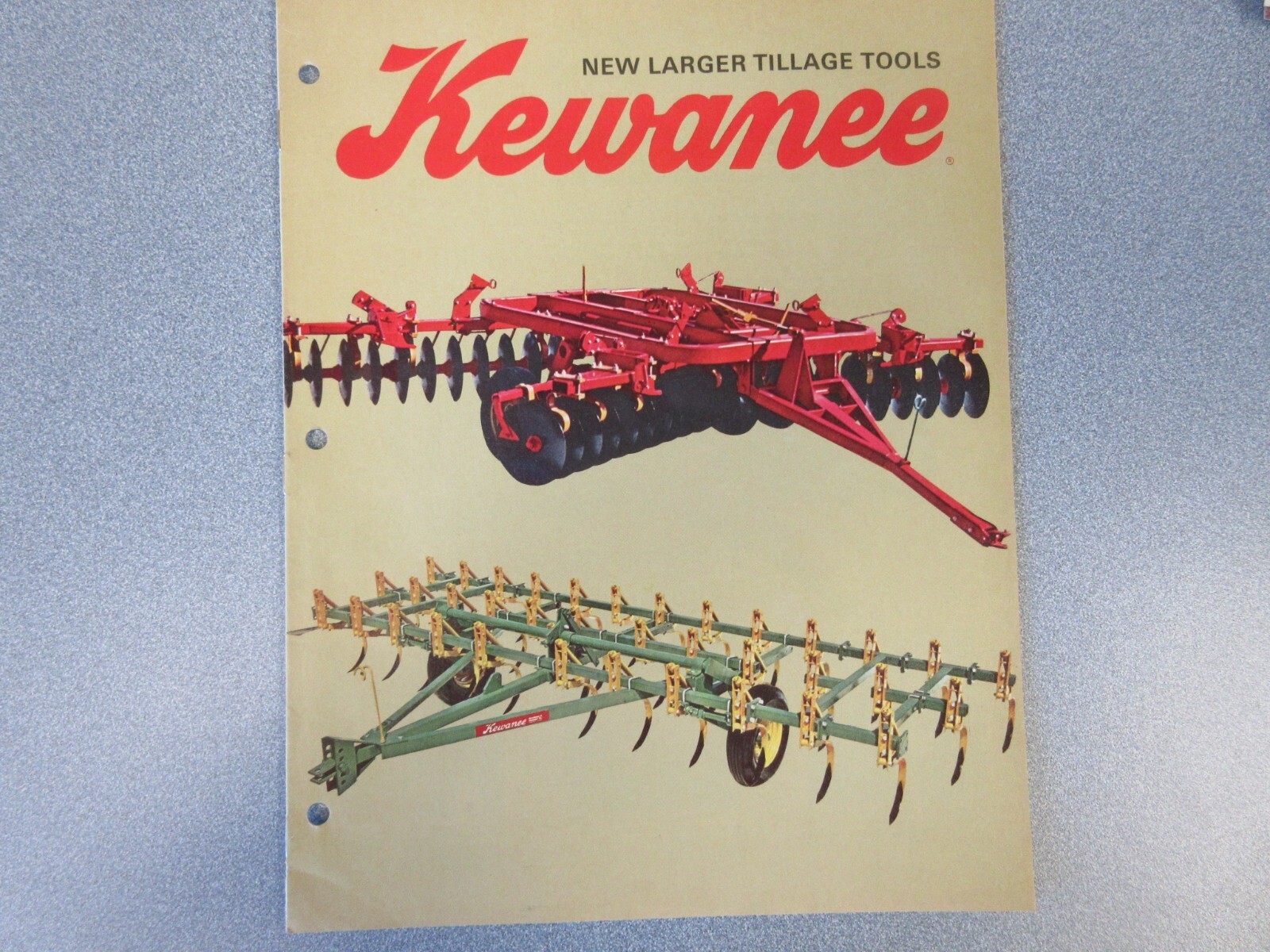 Kewanee Tillage Tools Brochure 24 Pages Good Condition Nice Piece
