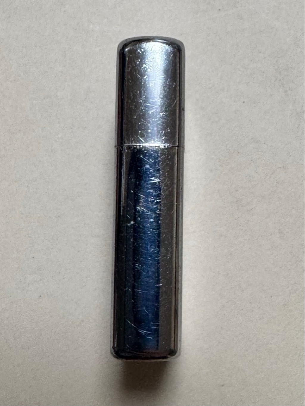 Idealine Silver Advertising Lighter Fletcher Limestone Co. North Carolina NC