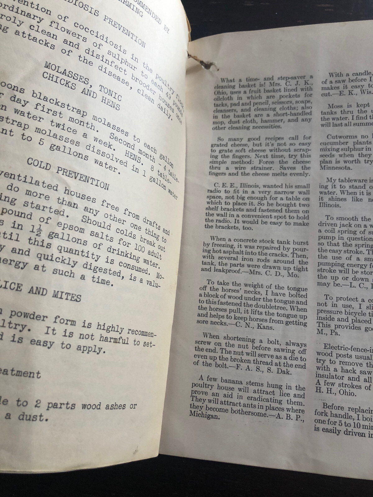 Vintage 101 Ideas…To Successful Farming Booklet 1939 E.T. Meredith Publisher